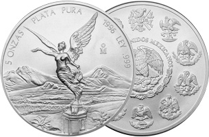 silver libertad coin mexican oz bullion