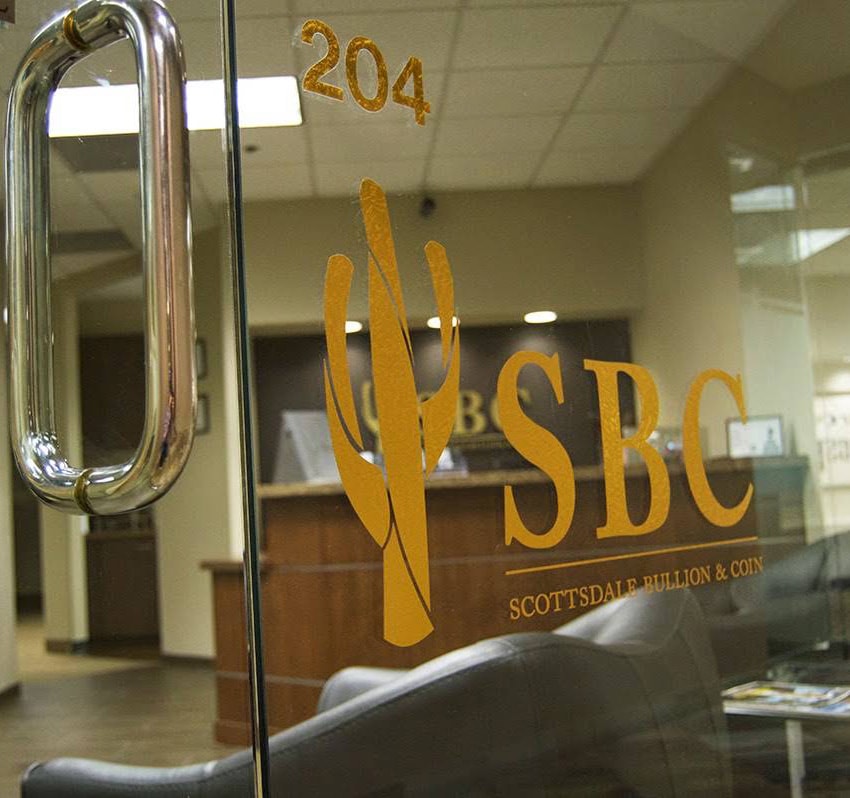 Scottsdale Bullion & Coin Reception Desk