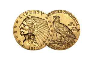 Indian Gold Quarter Eagle
